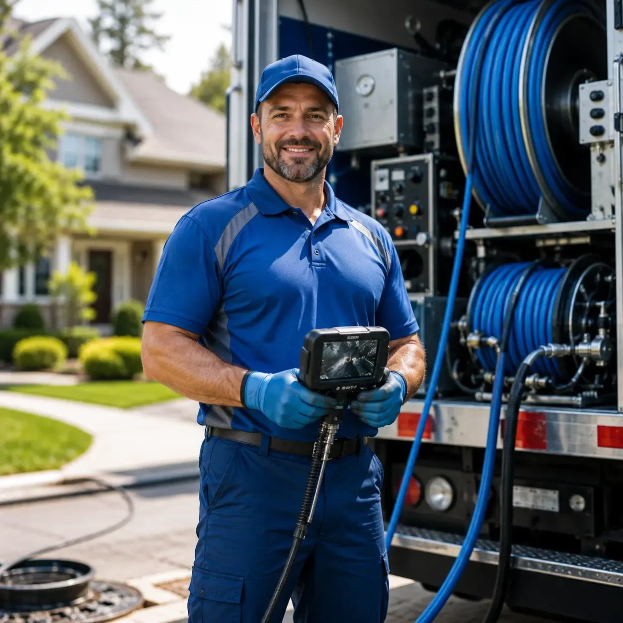 Local outdoor drain cleaning specialists in Hillsboro, IN
